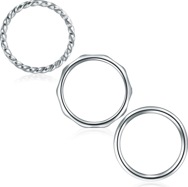 Image du produit Eastside Bague en acier inoxydable - 31884 (52)