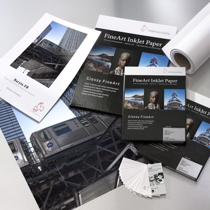 Produktbild Hahnemühle Baryta FB A2 25 Blatt (350 g/m², A2, 25 Stk.)