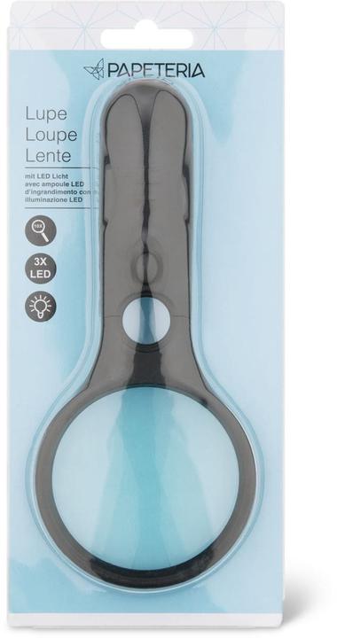Papeteria Lupe mit Licht