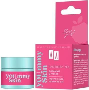 Actual product image Oceanic Aayoummy Skin Regenerating Lip Mask Raspberry Zen 10g (Lip cream)