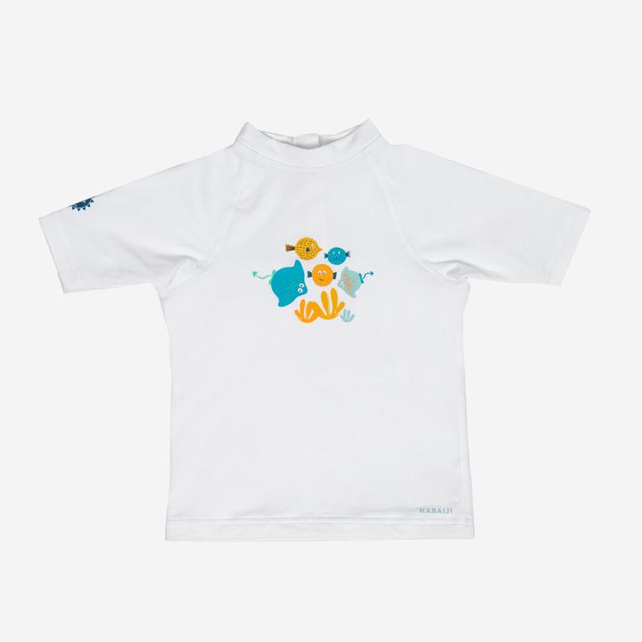 Image du produit Nabaiji Tee shirt anti UV manches courtes Bébé - Fish (74)