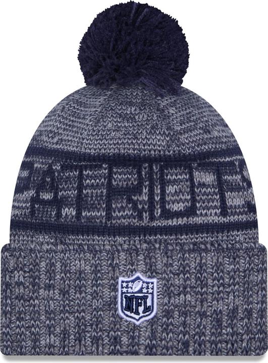Produktbild New Era Bommel Wintermütze Sideline New England Patriots (One Size)