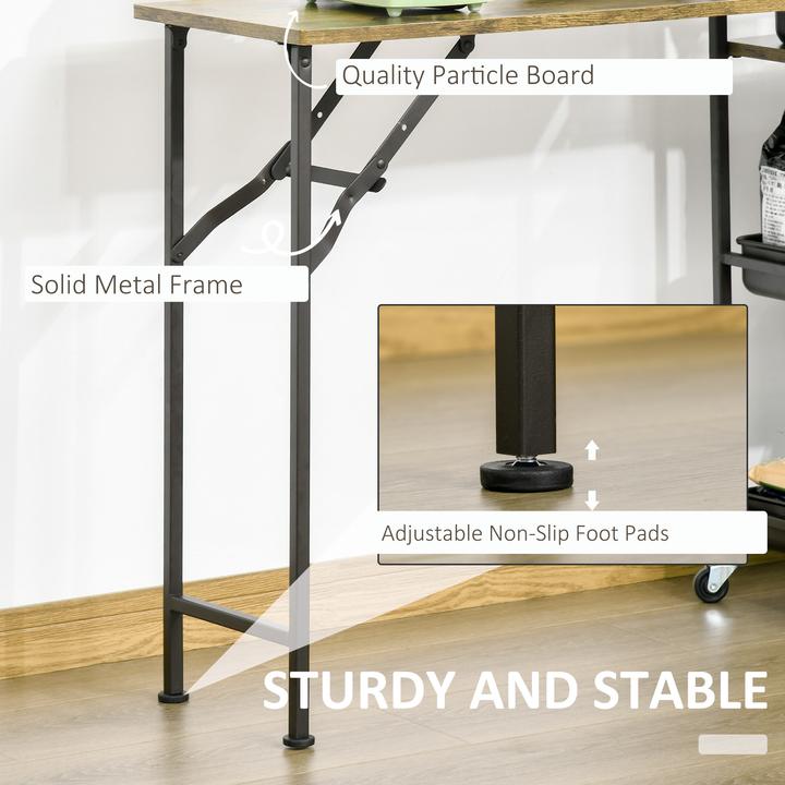 Actual product image Homcom Serving trolley