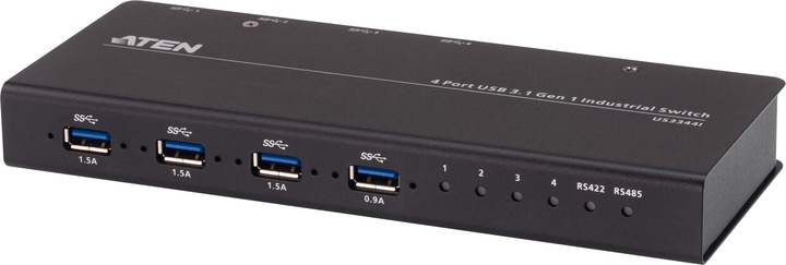 Immagine prodotto Aten Switch industriale a 4 porte USB 3.1 Gen1