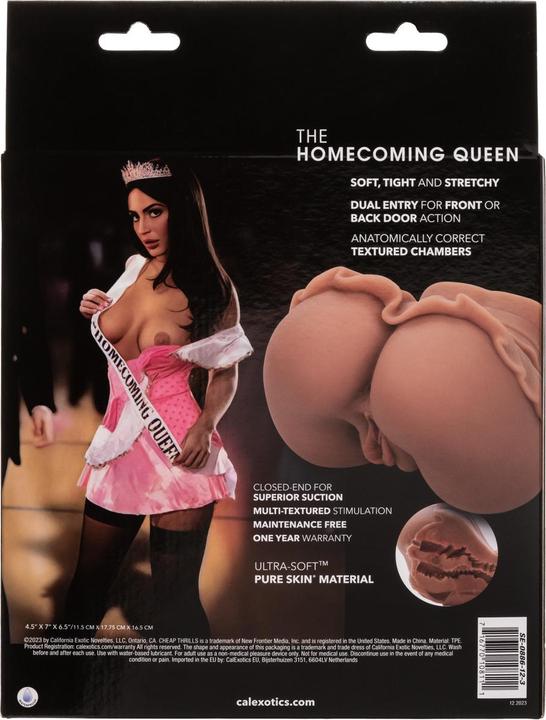 Image du produit CalExotics The Homecoming Queen Double Masturbateur Réaliste Caramel