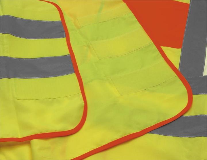 Actual product image Dönges Signal waistcoat, without imprint, yellow/orange