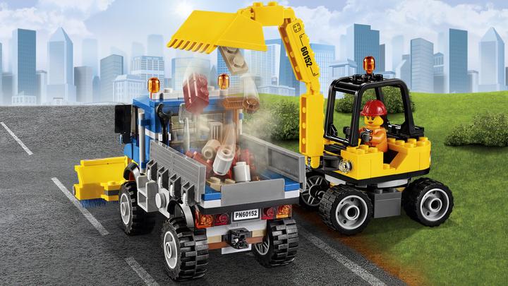 Immagine prodotto LEGO Pulitori stradali ed escavatori (60152, LEGO City)