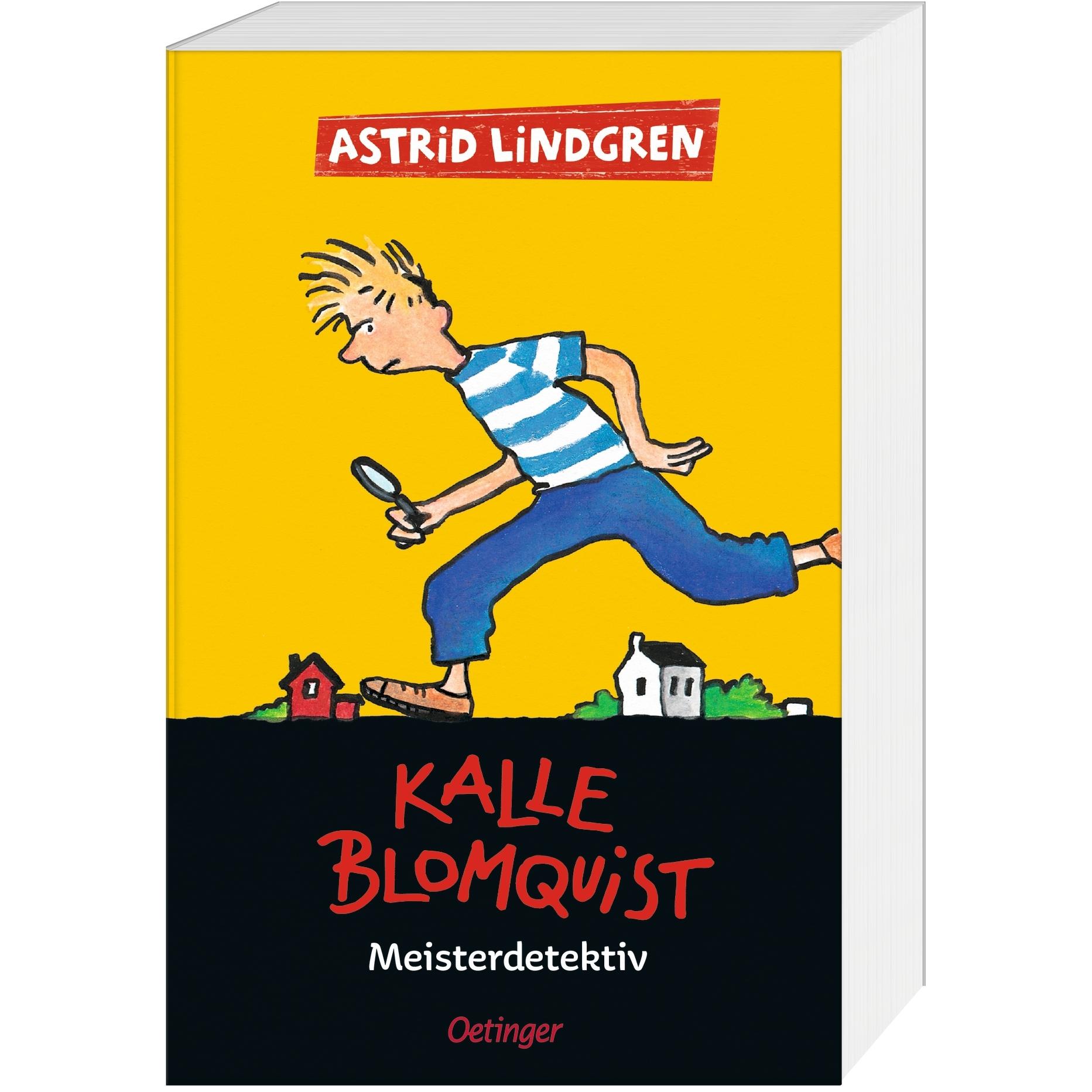 Thumbnail - Kalle Blomquist 1 Meisterdetektiv (Taschenbuch), Kinderbücher von Astrid Lindgren, Cäcilie Heinig, Jutta Bauer