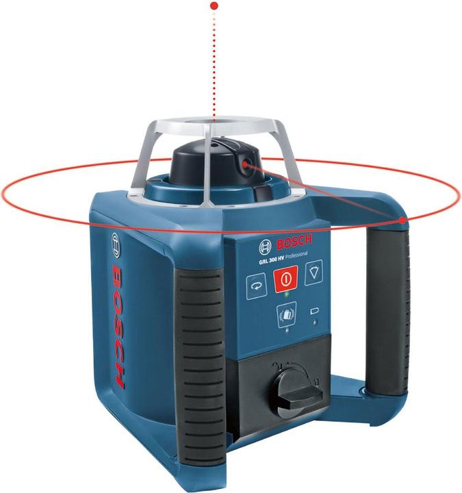 Bosch Professional Rotationslaser GRL 300 HV + LR 45 in L-BOXX
