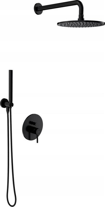 Omnires Shower set, black SYSY18BL