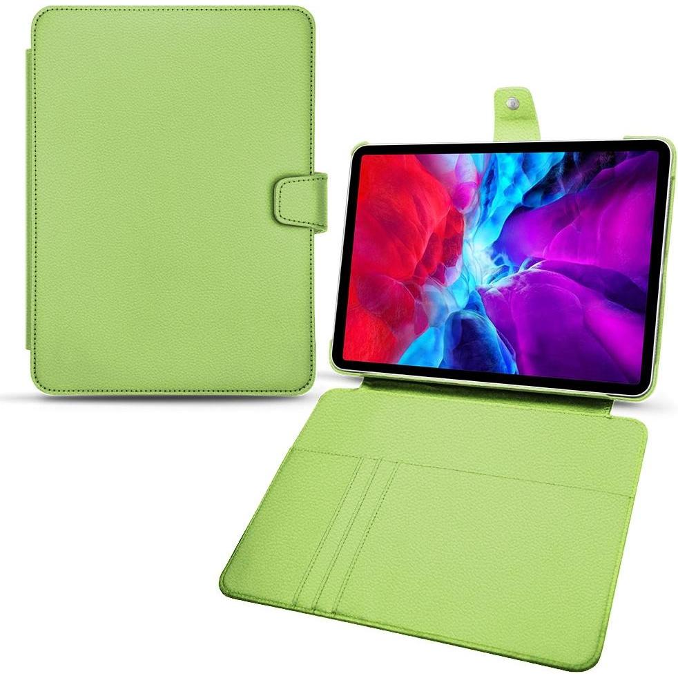 Noreve Lederschutzhülle Wallet (iPad Pro 11 2020 (2. Gen)), Tablet Hülle, Grün