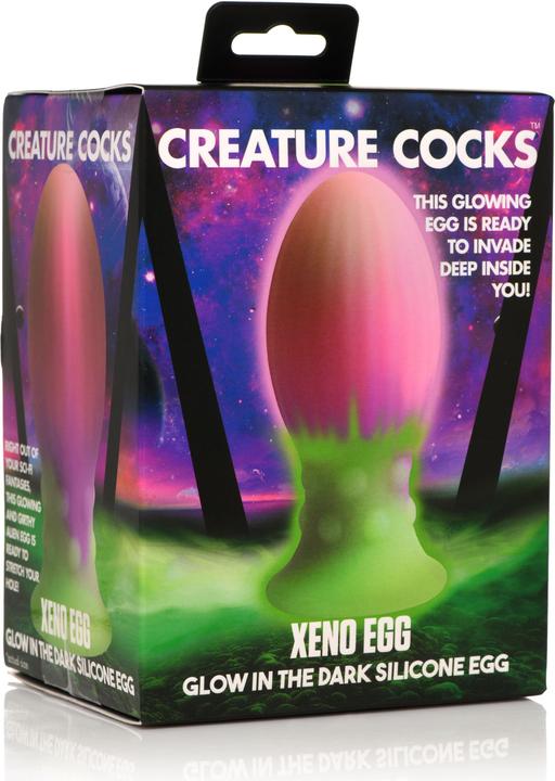 Productafbeelding Creature Cocks Xeno Egg - Glow in the Dark - Silicone Egg