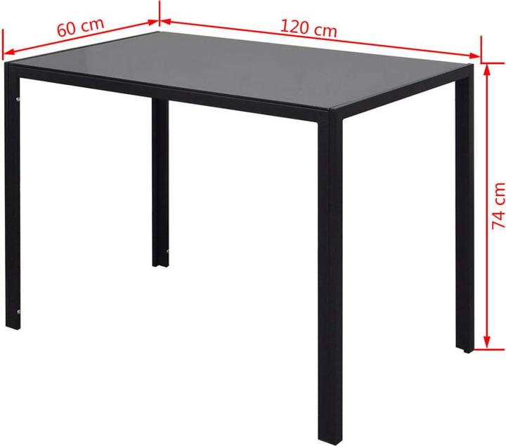 Immagine prodotto vidaXL Esszimmergarnitur (Vetro)