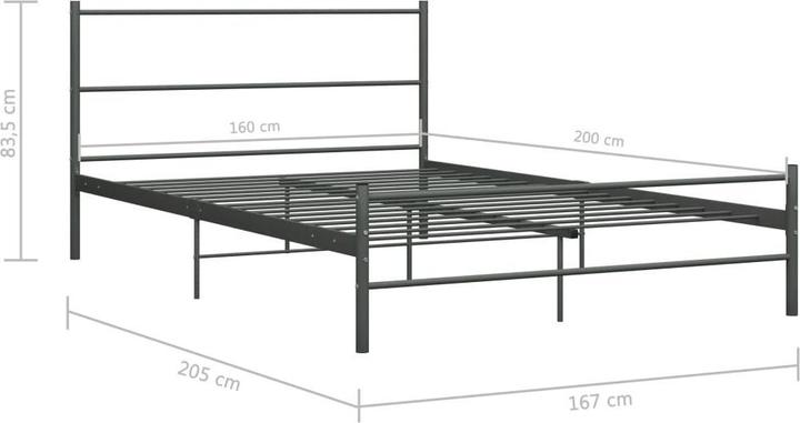Image du produit vidaXL Bettgestell (160 x 200 cm)