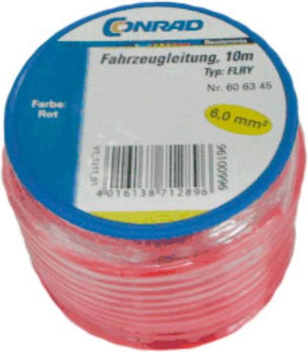 Immagine prodotto Conrad Components Cavo del veicolo FLRY-B 1 x 6 m (10 m)