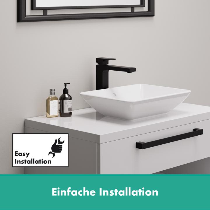 Produktbild hansgrohe Vernis Blend Duschset 100 Vario wassersparend mit Duschstange Crometta 65 cm