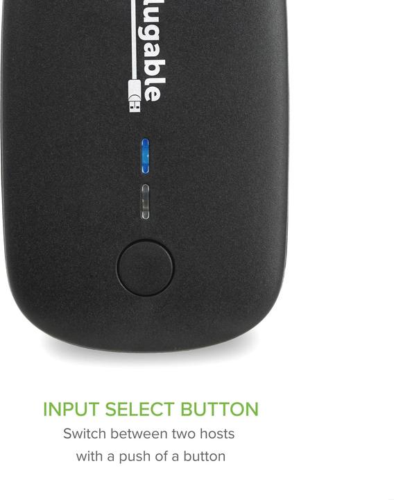 Produktbild Plugable USB 2.0 Port Sharing Switch (USB-B, 2 Ports)