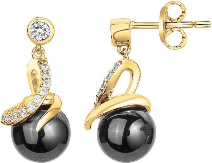 Image du produit Ceranity Boucles D'Oreilles Plaque - Ceramqiue Noire - Zirconia