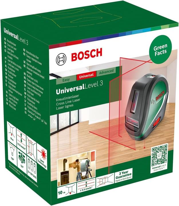 Image du produit Bosch Home & Garden UniversalLevel3 UNI (Laser à lignes croisées)