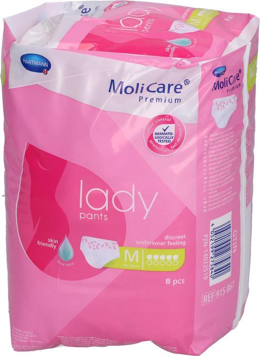 Immagine prodotto MoliCare Lady Pants 5 Pantaloni per l'incontinenza (8 x, M)