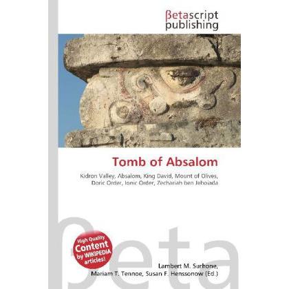 Tomb of Absalom, Fachbücher