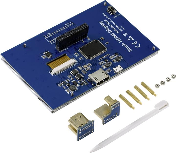 Actual product image Tru Components 12.7 cm (5) touch screen for 800 x 480".