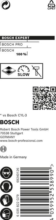 Immagine prodotto Bosch Professional Zubehör Trapano Expert CYL-9 MultiConstruction, 5 x 50 x 85 mm, d 4,5 mm (5 millimetri)
