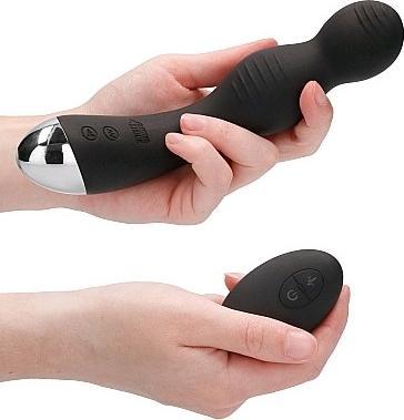 Actual product image Shots Remote Controlled E-Stim & Vibrating G/P-Spot Vibrator
