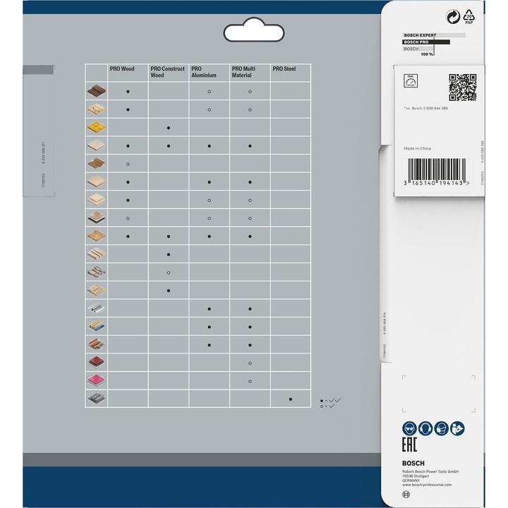 Produktbild Bosch Professional Zubehör PRO Wood Kreissägeblatt, 200 x 2.8 x 30 mm