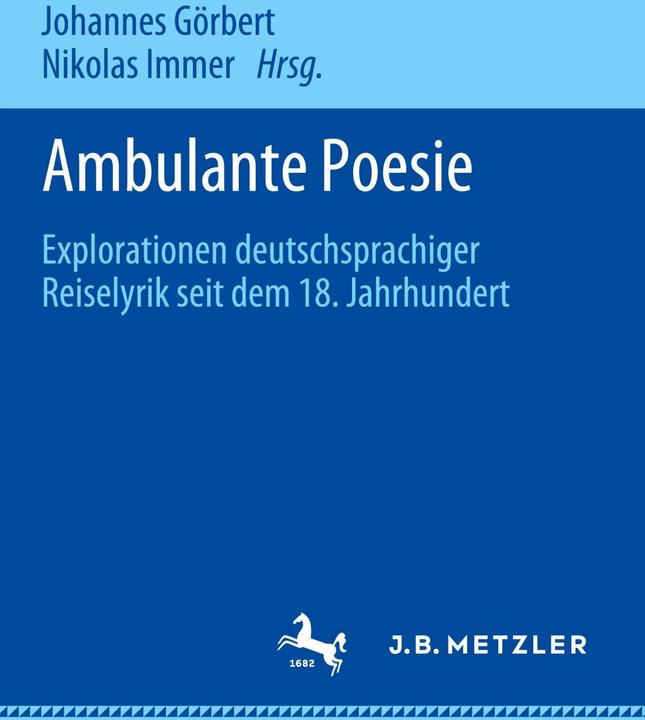 Actual product image Ambulante Poesie (German, Johannes Görbert, Nikolas Immer, 2020)