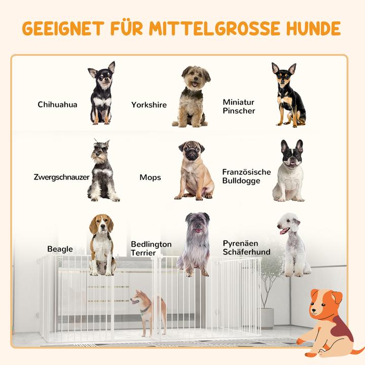 Produktbild PawHut Freilaufgehege mit 8 Elementen