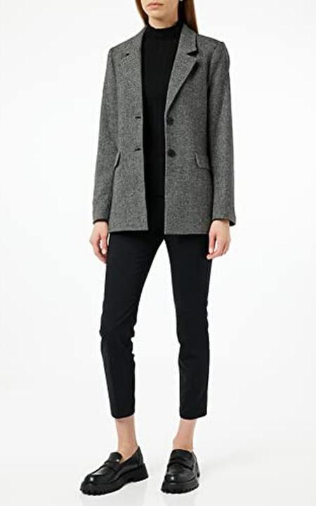 Actual product image Part Two Relaxed Fit Long Sleeve Blazer (Frequency band 38 (2600 MHz))