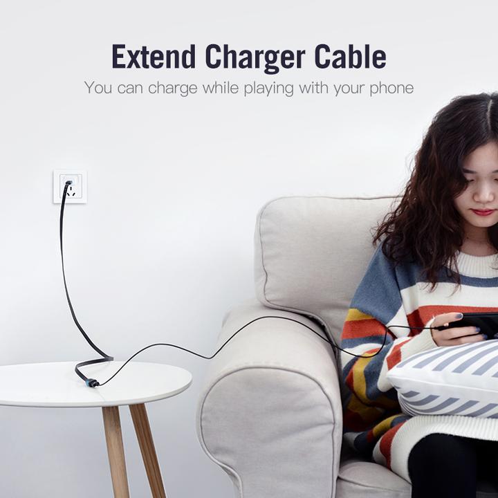 Produktbild Vention Flat USB 3.0 extender VAS-A13-B200 2m Black (2 m, USB 2.0)