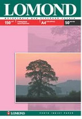 Lomond 0102018 photo paper A4 White Gloss (150 g/m², A4, 50 pcs.)