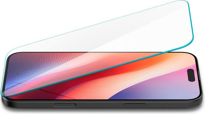 Actual product image Spigen Glas.Tr Slim (1 pcs., Apple iPhone 16 Pro, Apple iPhone 17, Apple iPhone 17 Pro)