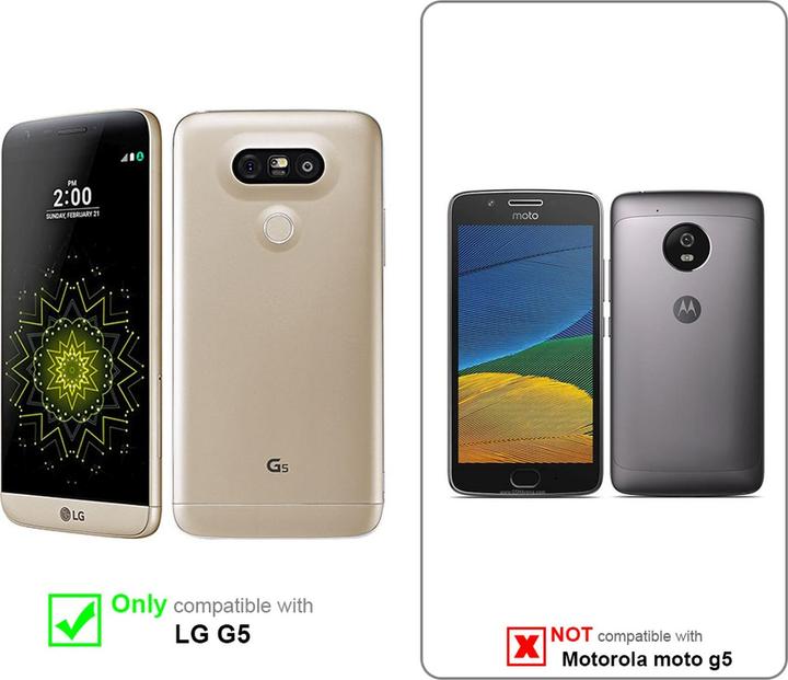 Produktbild Cadorabo TPU Ultra Slim AIR Cover (LG G5)