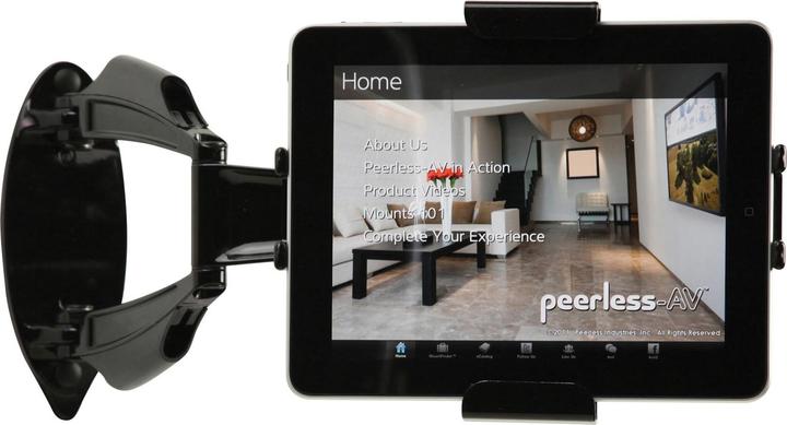 Actual product image Peerless Wall mount SA730P Max load 11kg VESA 75,100 tiltable +35G/-35G swivel +90G/-90G rotat... (Wall, 29", 11 kg)