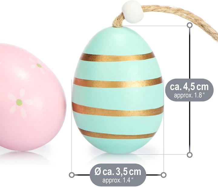 Produktbild Com-four Ostereier zum Aufhängen (24 x)
