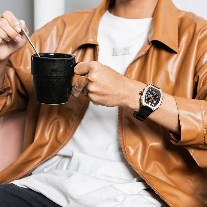 Produktbild ICE Watch Ice Boliday Schwarz Rose Gold Plastic (Analoguhr, Chronograph, 40 mm)