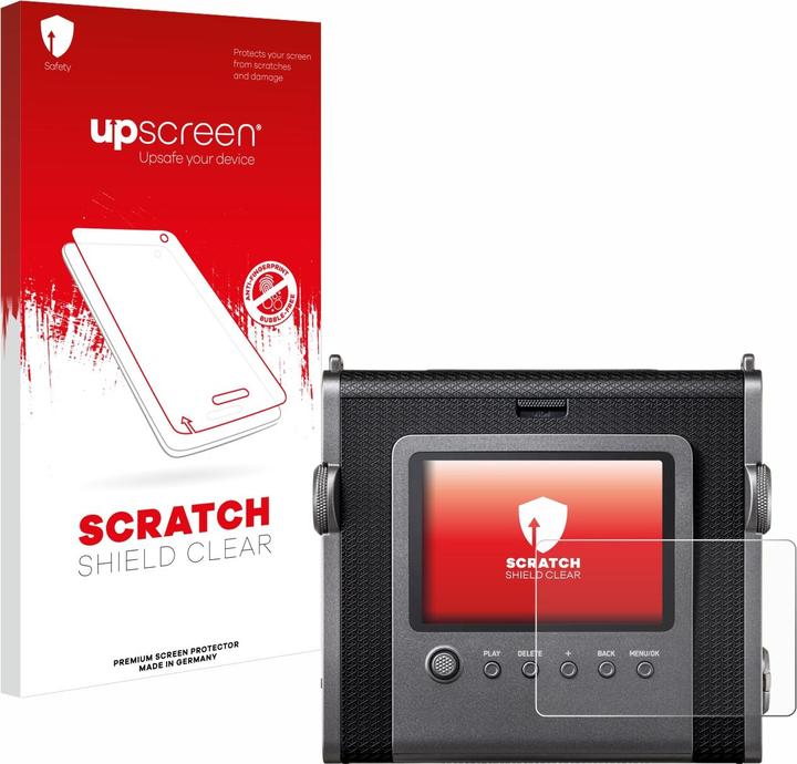 Actual product image upscreen Scratch Shield Protector