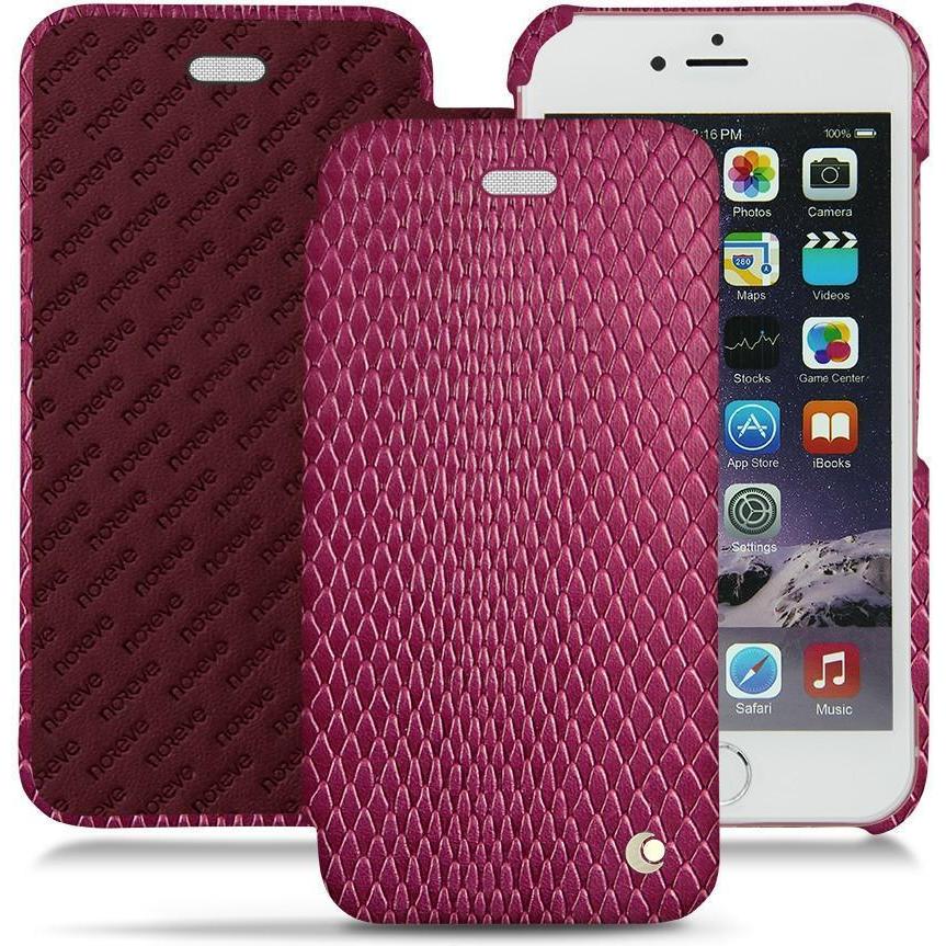 Noreve Lederschutzhülle horizontal (Apple iPhone 6s), Smartphone Hülle, Rosa
