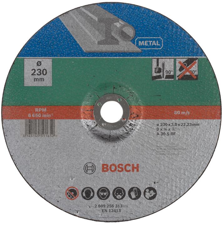 Produktbild Bosch Zubehör Trennscheibe gekröpft, Metall D= 230 mm
