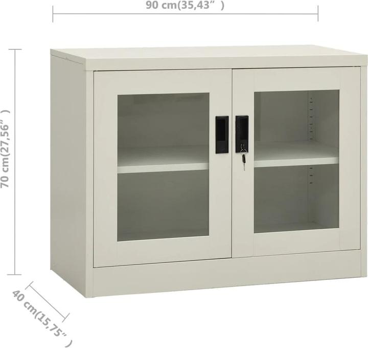 Actual product image vidaXL Milva (90 x 40 x 70 cm)