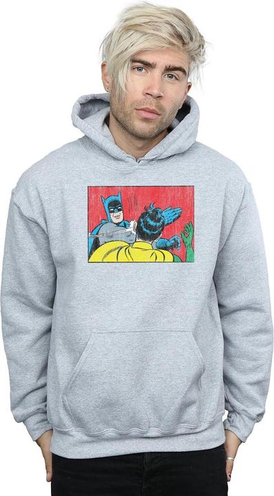 Immagine prodotto Batman Robin Slap Felpa con Cappuccio Uomo (5XL)