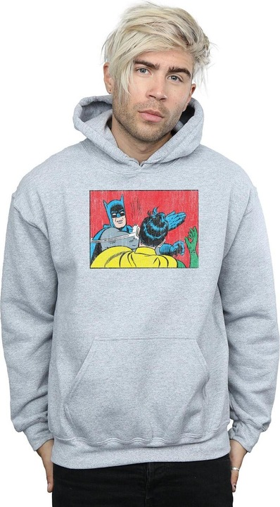 Image du produit - Sweat à capuche BATMAN ROBIN SLAP - Homme (S)