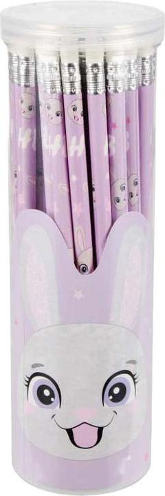 Bleistifte mit Radiergummi Hase, 48 Stück (48x)