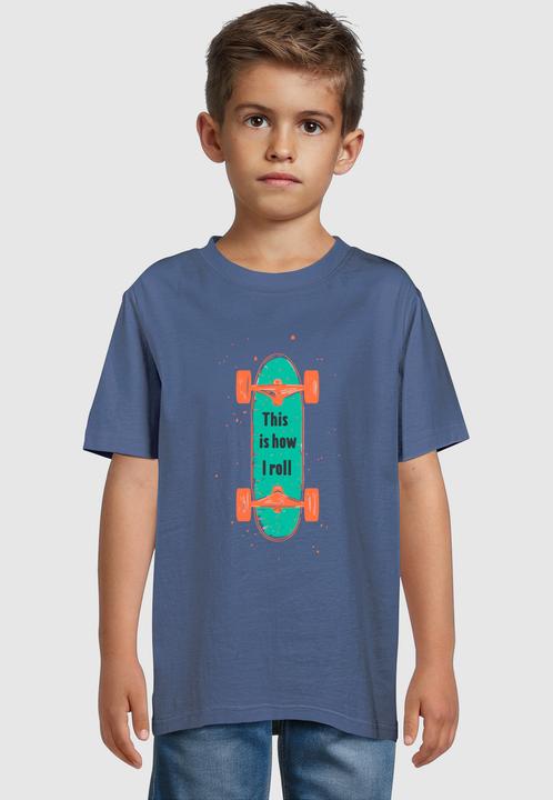 Produktbild Merchcode Kids I Roll - Basic T-Shirt - 184971 (110, 116)
