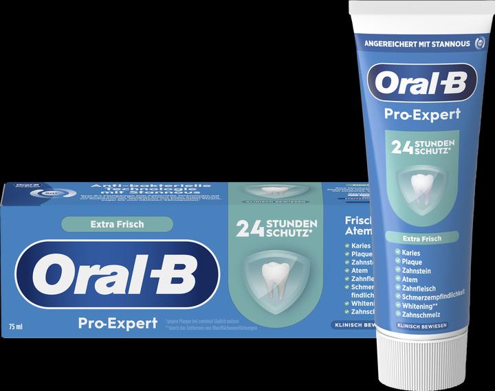 Actual product image Oral-B Pro-Expert Frischer Atem Zahnpasta (75 ml)