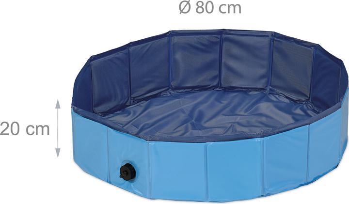 Immagine prodotto Relaxdays Piscina per cani (Piscina per cani)