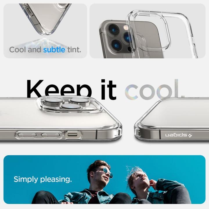 Produktbild Spigen Ultra Hybrid Case für Apple iPhone 14 Pro - frost clear (Apple iPhone 14 Pro)